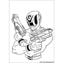 Disegno da colorare: Power Ranger (Supereroe) #49963 - Pagine da Colorare Stampabili Gratuite