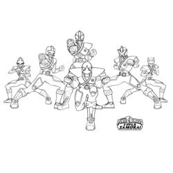 Disegno da colorare: Power Ranger (Supereroe) #49968 - Pagine da Colorare Stampabili Gratuite