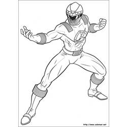 Disegno da colorare: Power Ranger (Supereroe) #49981 - Pagine da Colorare Stampabili Gratuite