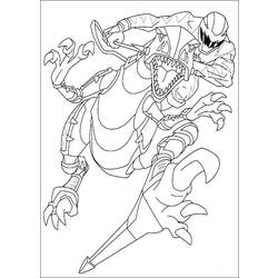 Disegno da colorare: Power Ranger (Supereroe) #49988 - Pagine da Colorare Stampabili Gratuite