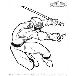 Disegno da colorare: Power Ranger (Supereroe) #50010 - Pagine da Colorare Stampabili Gratuite
