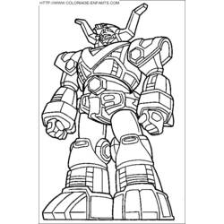 Disegno da colorare: Power Ranger (Supereroe) #50019 - Pagine da Colorare Stampabili Gratuite