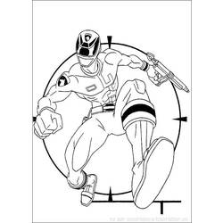 Disegno da colorare: Power Ranger (Supereroe) #50032 - Pagine da Colorare Stampabili Gratuite