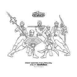 Disegno da colorare: Power Ranger (Supereroe) #50040 - Pagine da Colorare Stampabili Gratuite
