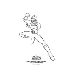 Disegno da colorare: Power Ranger (Supereroe) #50045 - Pagine da Colorare Stampabili Gratuite