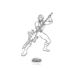 Disegno da colorare: Power Ranger (Supereroe) #50046 - Pagine da Colorare Stampabili Gratuite