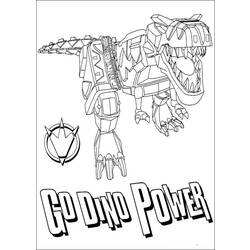 Disegno da colorare: Power Ranger (Supereroe) #50050 - Pagine da Colorare Stampabili Gratuite