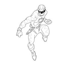 Disegno da colorare: Power Ranger (Supereroe) #50063 - Pagine da Colorare Stampabili Gratuite