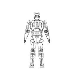 Disegno da colorare: Robocop (Supereroe) #71402 - Pagine da Colorare Stampabili Gratuite