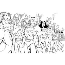 Disegno da colorare: Supereroi Marvel (Supereroe) #79627 - Pagine da Colorare Stampabili Gratuite