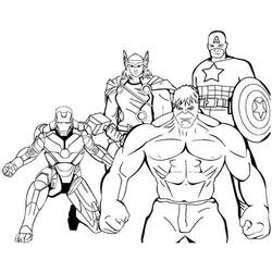 Disegno da colorare: Supereroi Marvel (Supereroe) #79793 - Pagine da Colorare Stampabili Gratuite