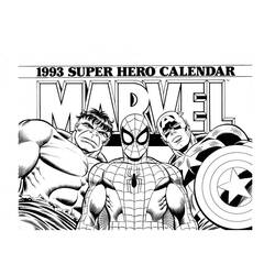 Disegno da colorare: Supereroi Marvel (Supereroe) #79862 - Pagine da Colorare Stampabili Gratuite