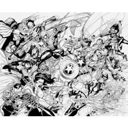 Disegno da colorare: Supereroi Marvel (Supereroe) #79874 - Pagine da Colorare Stampabili Gratuite