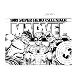 Disegno da colorare: Supereroi Marvel (Supereroe) #79937 - Pagine da Colorare Stampabili Gratuite