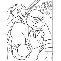 Disegno da colorare: tartarughe Ninja (Supereroe) #75378 - Pagine da Colorare Stampabili Gratuite