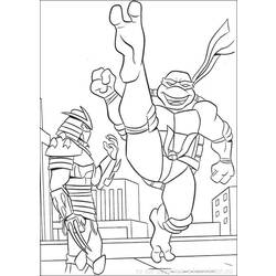 Disegno da colorare: tartarughe Ninja (Supereroe) #75476 - Pagine da Colorare Stampabili Gratuite