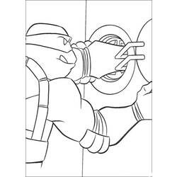 Disegno da colorare: tartarughe Ninja (Supereroe) #75557 - Pagine da Colorare Stampabili Gratuite
