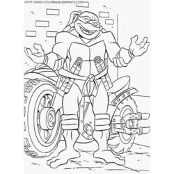 Disegno da colorare: tartarughe Ninja (Supereroe) #75638 - Pagine da Colorare Stampabili Gratuite