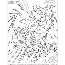 Disegno da colorare: Thor (Supereroe) #75830 - Pagine da Colorare Stampabili Gratuite