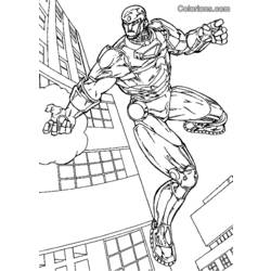 Disegno da colorare: Uomo di ferro (Supereroe) #80616 - Pagine da Colorare Stampabili Gratuite