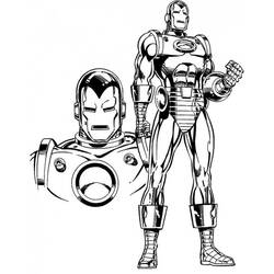 Disegno da colorare: Uomo di ferro (Supereroe) #80703 - Pagine da Colorare Stampabili Gratuite