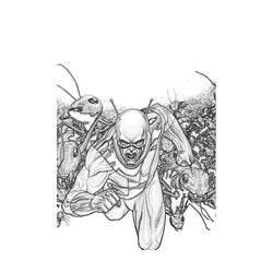 Disegno da colorare: Uomo formica (Supereroe) #77679 - Pagine da Colorare Stampabili Gratuite