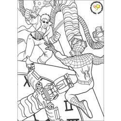 Disegno da colorare: Uomo Ragno (Supereroe) #78765 - Pagine da Colorare Stampabili Gratuite