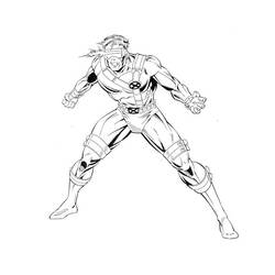Disegno da colorare: X-Men (Supereroe) #74342 - Pagine da Colorare Stampabili Gratuite