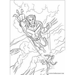 Disegno da colorare: X-Men (Supereroe) #74383 - Pagine da Colorare Stampabili Gratuite