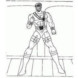 Disegno da colorare: X-Men (Supereroe) #74390 - Pagine da Colorare Stampabili Gratuite