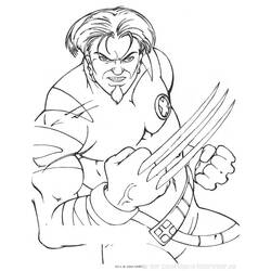Disegno da colorare: X-Men (Supereroe) #74397 - Pagine da Colorare Stampabili Gratuite