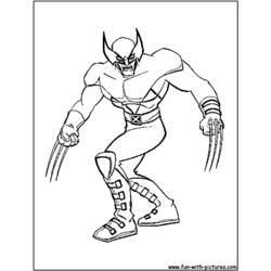 Disegno da colorare: X-Men (Supereroe) #74427 - Pagine da Colorare Stampabili Gratuite