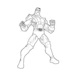 Disegni da colorare: Colossus - Pagine da Colorare Stampabili Gratuite