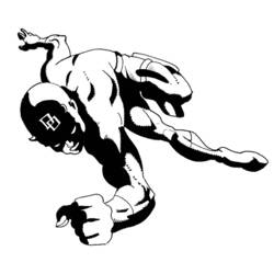 Disegno da colorare: Daredevil (Supereroi e Supercattivi) #78210 - Pagine da Colorare Stampabili Gratuite