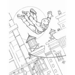 Disegno da colorare: Daredevil (Supereroi e Supercattivi) #78214 - Pagine da Colorare Stampabili Gratuite