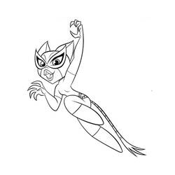 Disegni da colorare: DC Super Hero Girls - Pagine da Colorare Stampabili Gratuite