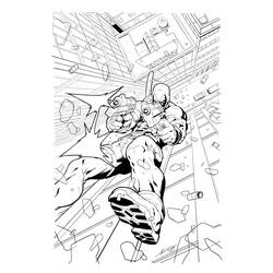 Disegno da colorare: Deadpool (Supereroi e Supercattivi) #82835 - Pagine da Colorare Stampabili Gratuite