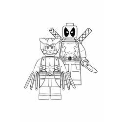 Disegno da colorare: Deadpool e Wolverine (Supereroi e Supercattivi) #219349 - Pagine da Colorare Stampabili Gratuite