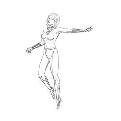 Disegno da colorare: Donna Invisibile (Supereroi e Supercattivi) #83222 - Pagine da Colorare Stampabili Gratuite