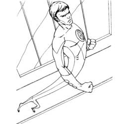 Disegno da colorare: Fantastici Quattro (Supereroi e Supercattivi) #76451 - Pagine da Colorare Stampabili Gratuite