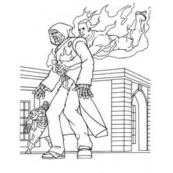 Disegno da colorare: Fantastici Quattro (Supereroi e Supercattivi) #76509 - Pagine da Colorare Stampabili Gratuite