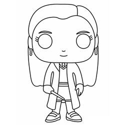Disegni da colorare: Ginny Weasley - Pagine da Colorare Stampabili Gratuite