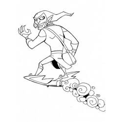 Disegno da colorare: Goblin Verde (Supereroi e Supercattivi) #214047 - Pagine da Colorare Stampabili Gratuite