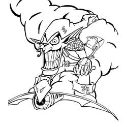 Disegno da colorare: Goblin Verde (Supereroi e Supercattivi) #214049 - Pagine da Colorare Stampabili Gratuite