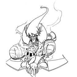 Disegno da colorare: Goblin Verde (Supereroi e Supercattivi) #214053 - Pagine da Colorare Stampabili Gratuite