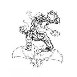 Disegno da colorare: Goblin Verde (Supereroi e Supercattivi) #214057 - Pagine da Colorare Stampabili Gratuite
