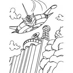Disegno da colorare: Grendizer (Supereroi e Supercattivi) #183460 - Pagine da Colorare Stampabili Gratuite