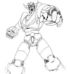 Disegno da colorare: Grendizer (Supereroi e Supercattivi) #77228 - Pagine da Colorare Stampabili Gratuite