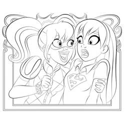 Disegni da colorare: Harley Quinn - Pagine da Colorare Stampabili Gratuite