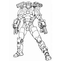 Disegno da colorare: Iron Man (Supereroi e Supercattivi) #80524 - Pagine da Colorare Stampabili Gratuite
